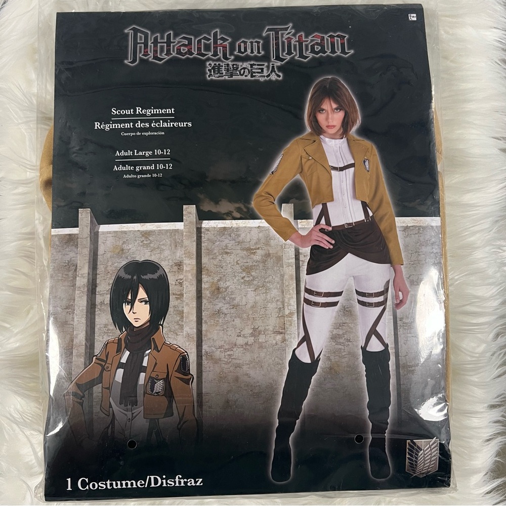 Attack on Titan Scout Regiment Anime Costume cosplay L 10-12